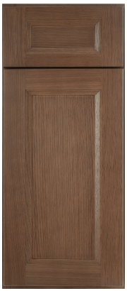 Bourbon Oak door swatch