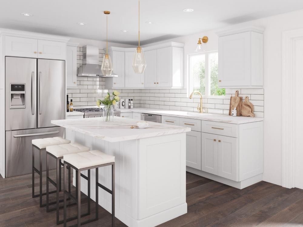 Shaker Designer White door swatch