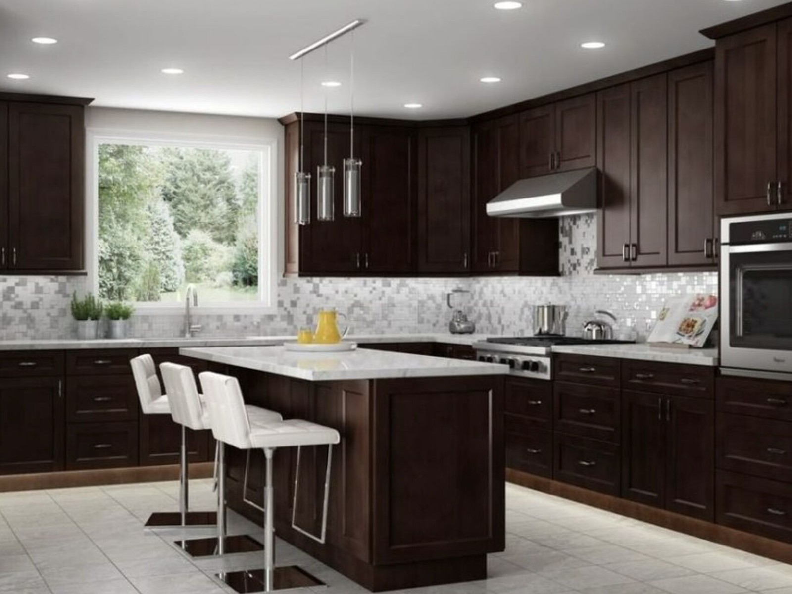 Shaker Espresso door swatch