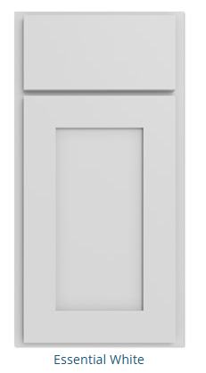 Essential White cabinet from Diamond Series