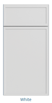 Oslo White cabinet from Diamond Series