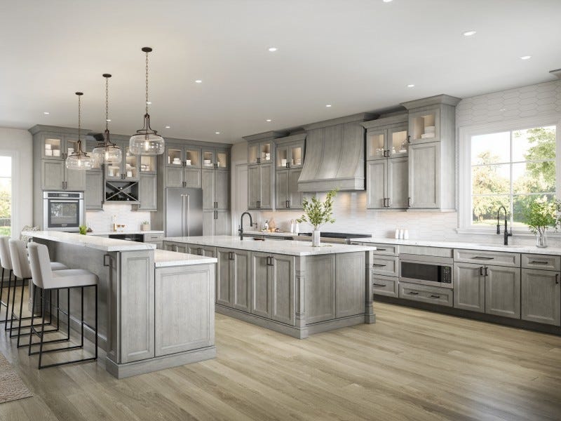 Oxford Mist cabinet from Framed Capital Collection