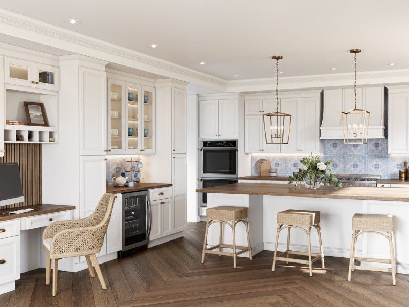 Oxford White cabinet from Framed Capital Collection