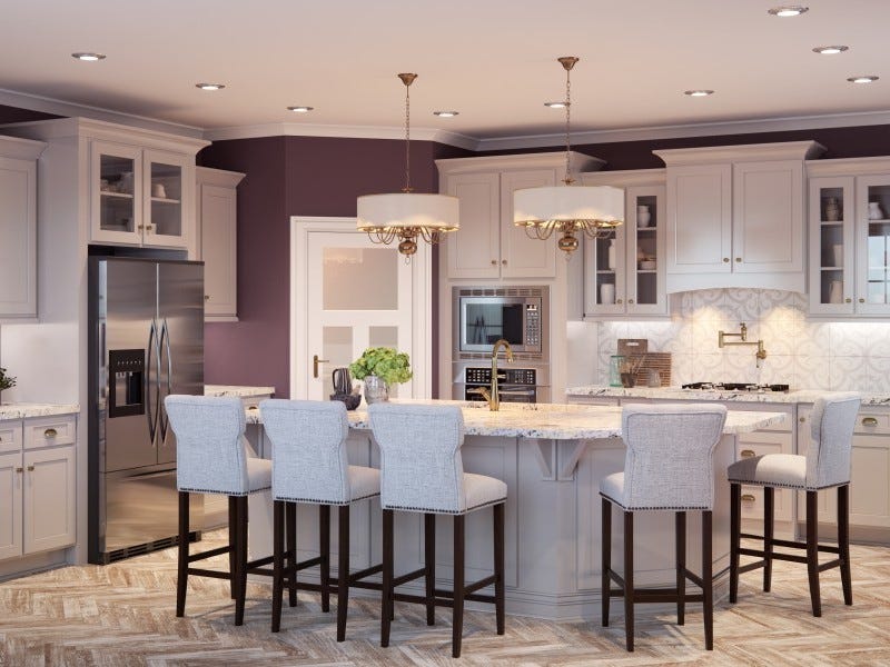 Shaker Dove cabinet from Framed Capital Collection