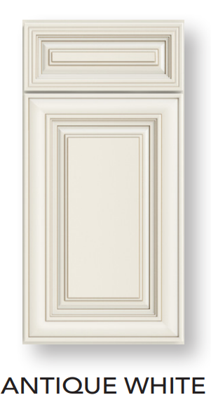 Casselberry Antique White cabinet from Framed Capital Collection