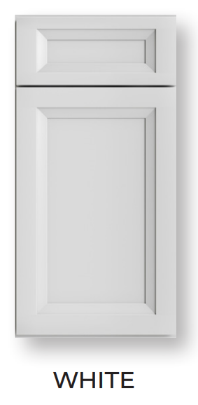 Oxford White cabinet from Framed Capital Collection