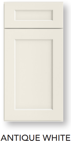 Shaker Antique White cabinet from Framed Capital Collection