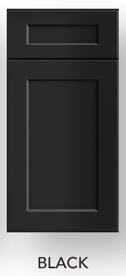 Shaker Black cabinet from Framed Capital Collection