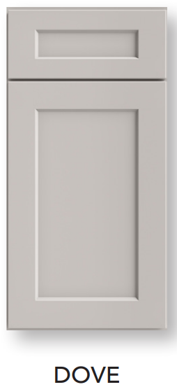 Shaker Dove cabinet from Framed Capital Collection