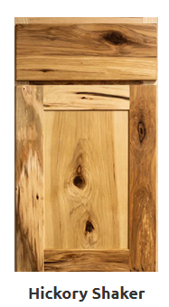 Hickory Shaker door swatch