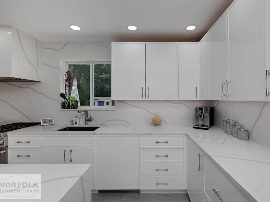 Oslo White cabinet from KCD Cabinets