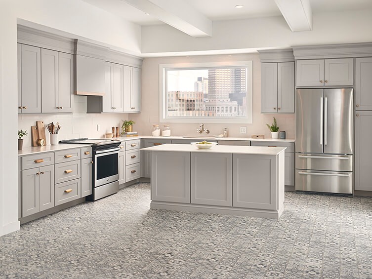 Metallic Shaker cabinet from Northville Nordic Collection