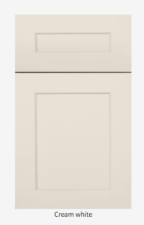 Cream White cabinet from North Series Nordic Collection